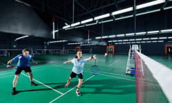 Indoor Badminton Court